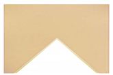 Daler Rowney Cream Core Mount Boards A1-33.5*23.5 OR 59cm*84cm (1*10sht) SATINWOOD - Al Masam Stationery LLC